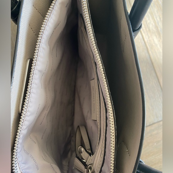 Michael Kors Black Studded Tote Bag - Picture 10 of 12